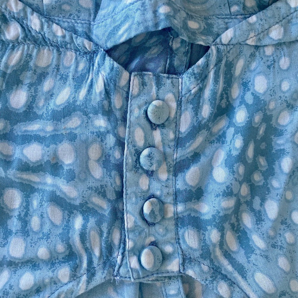 Tallow Small Blue Mini Dress - Picture 6 of 7